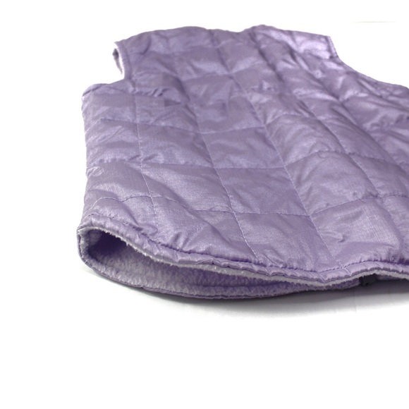 Vintage Osh Kosh Baby Girls Purple Quilted Vest 24 Months - Picture 6 of 8